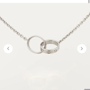 Cartier love lock necklace